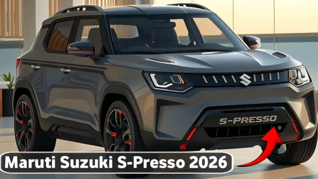 Maruti Suzuki S-Presso 2026 Budget Hatchback