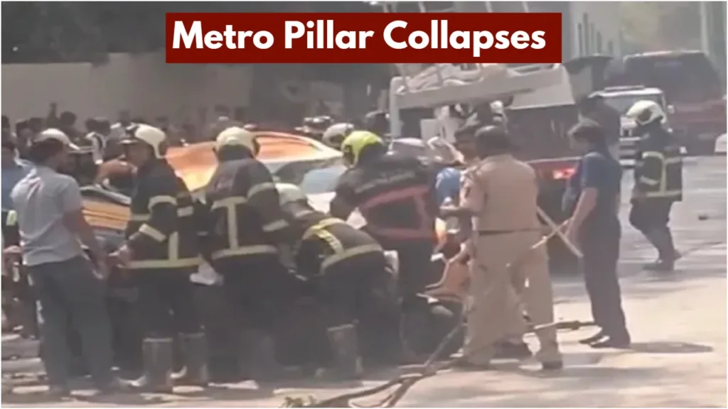 Metro Pillar Collapses