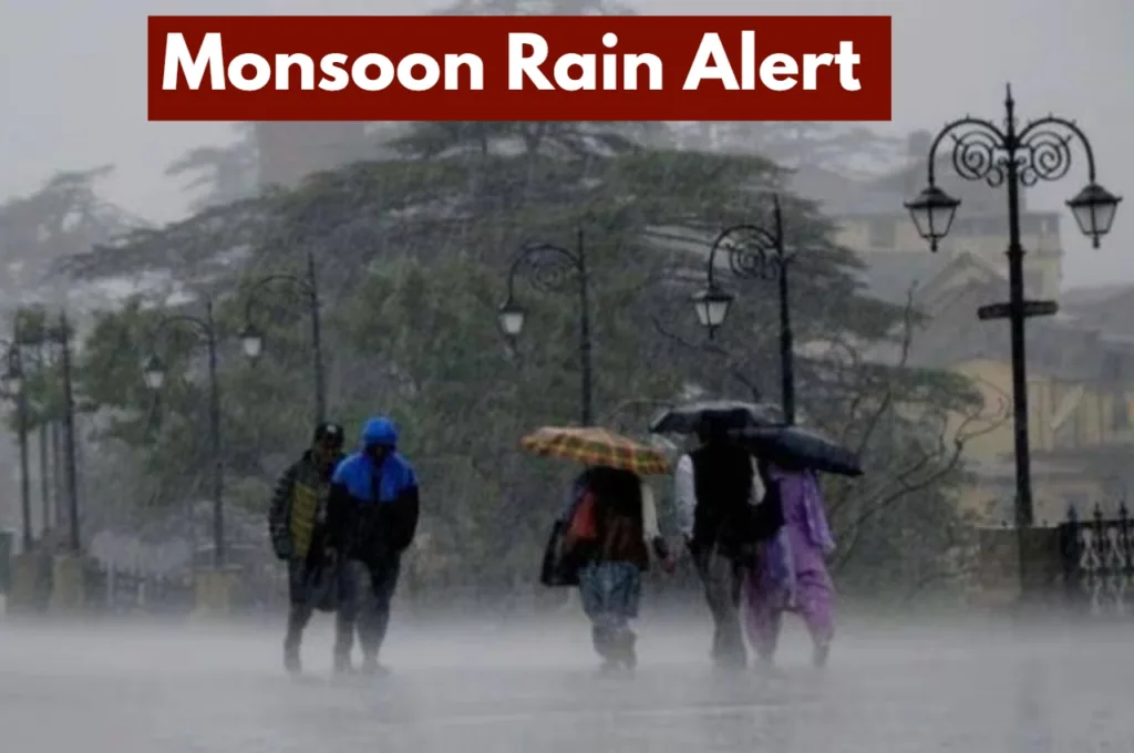 Monsoon Update – Heavy Rain Alert with Thunderstorms in These States