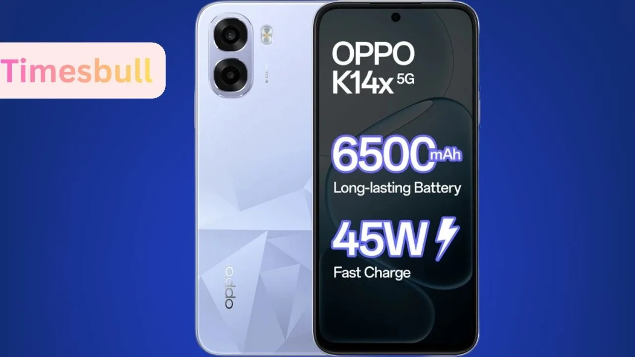 Recently Launched Phones Under ₹20,000 in 2026 3 OPPO K14x 5G 3