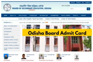 Odisha Board Admit Card 2026 - Direct Link to Download Class 10 Hall Tickets at bseodisha.ac.in in latest news category