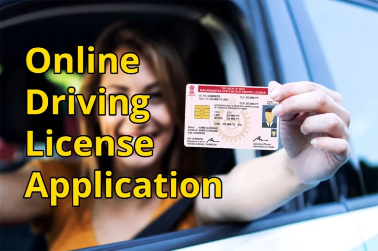 Online Driving License Application