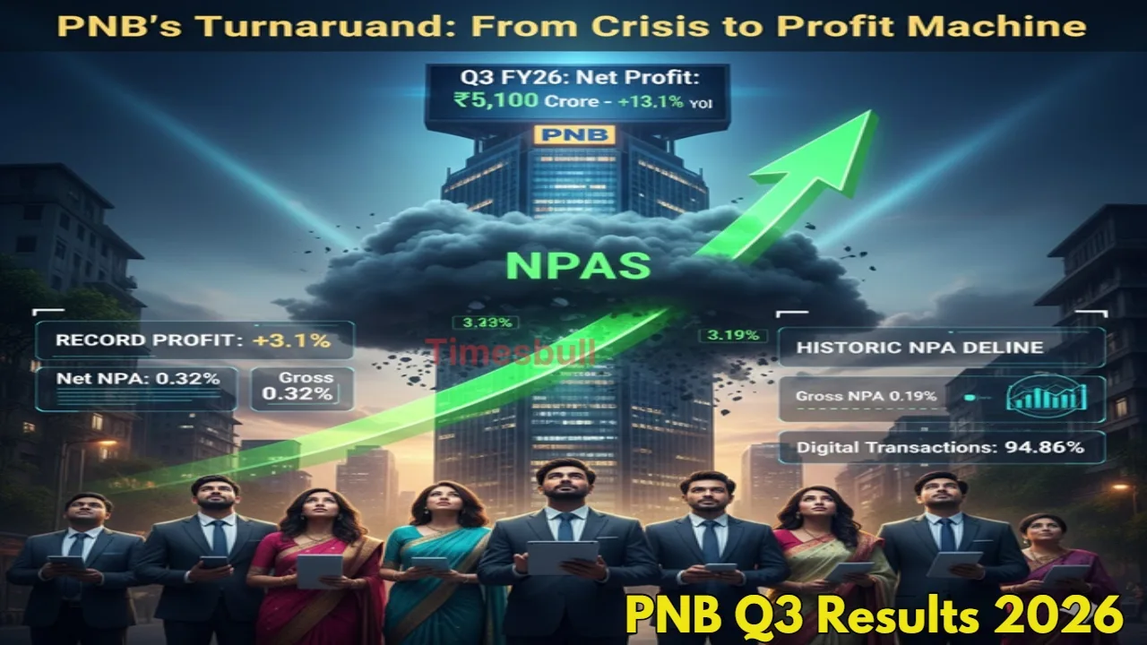 PNB’s turnaround: Record profit of ₹5,100 crore and historic decline in NPAs