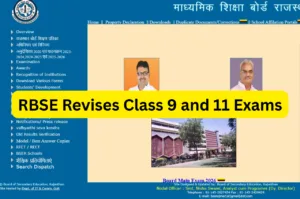 RBSE Revises Class 9 and 11 Exams - Exams to Start March 7, Check Complete Datesheet in Education category
