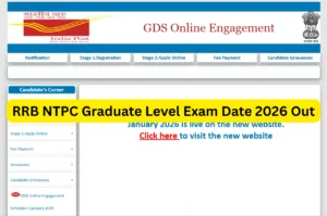 RRB NTPC Graduate Level Exam Date 2026 Out - CBT 1 Schedule and Selection Process Details in Education category