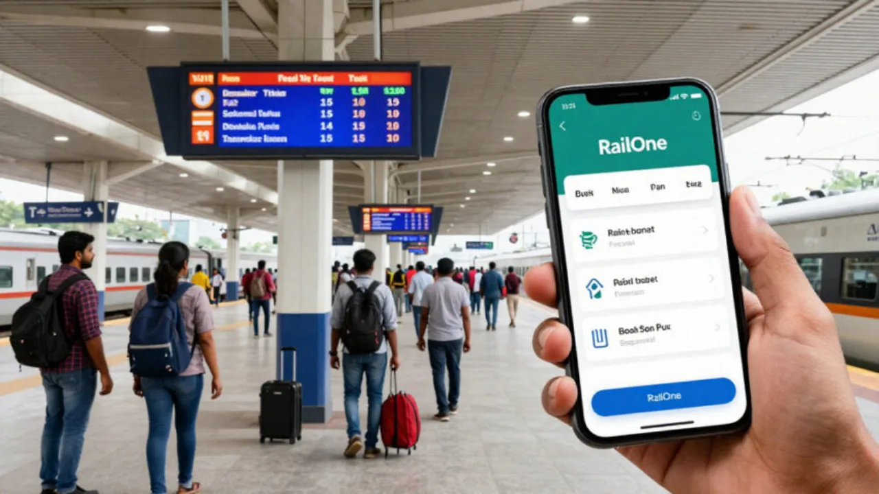 RailOne App Latest Update
