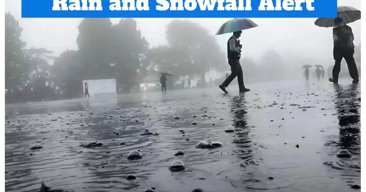 Monsoon Update – Rain and Snowfall Alert in 5 States over Next 48 Hours, Here Full Weather Forecast