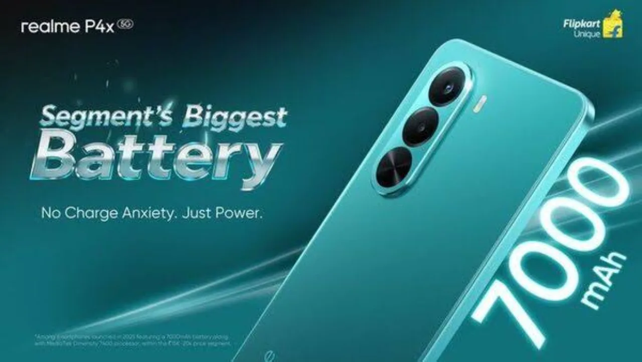 Realme P4x 5G: Fastest Phone Price Starts At Rs 15999, Many Offers Available! - Times Bull