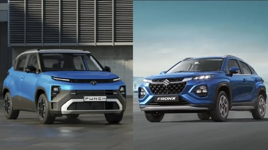 Tata Punch vs Maruti Fronx Turbo Top Variants Comparison – Know Power, Features and Price