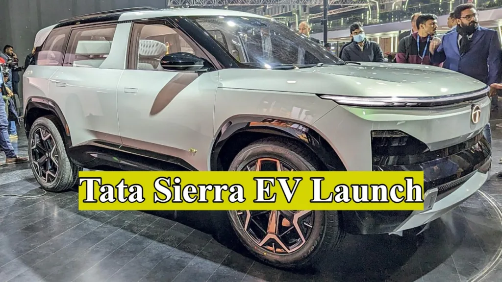 Tata Sierra EV भारत में जल्द देगी दस्तक, जानें लॉन्च डेट, रेंज और फीचर्स