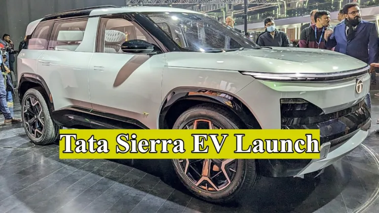 Tata Sierra EV Launch
