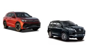Volkswagen Tayron R Line vs Toyota Fortuner - Size Comparison Which SUV is Bigger in Auto category