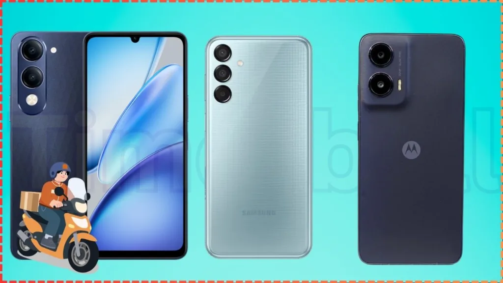 Top 5 Best Phones For Delivery Jobs Under ₹12, 000 In 2026