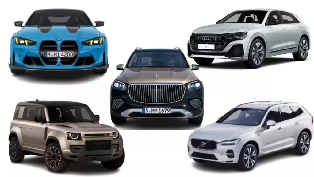Top 5 Luxury Car Brands in India – Mercedes BMW Audi Lexus Jaguar Compared