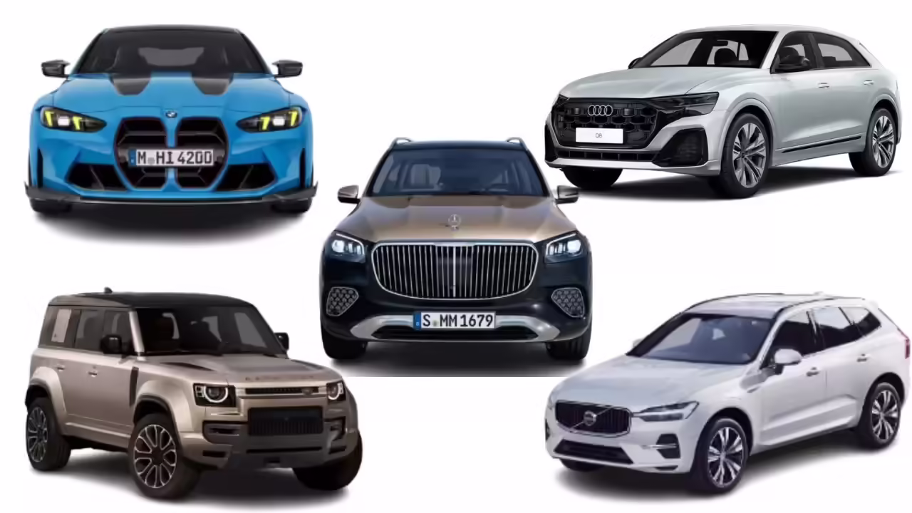 Top 5 Luxury Car Brands in India