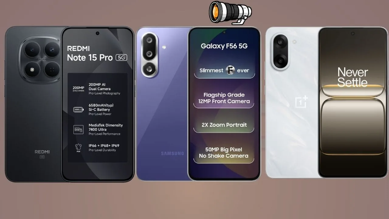 Top 5 Phones for Portrait Photography Under ₹25000