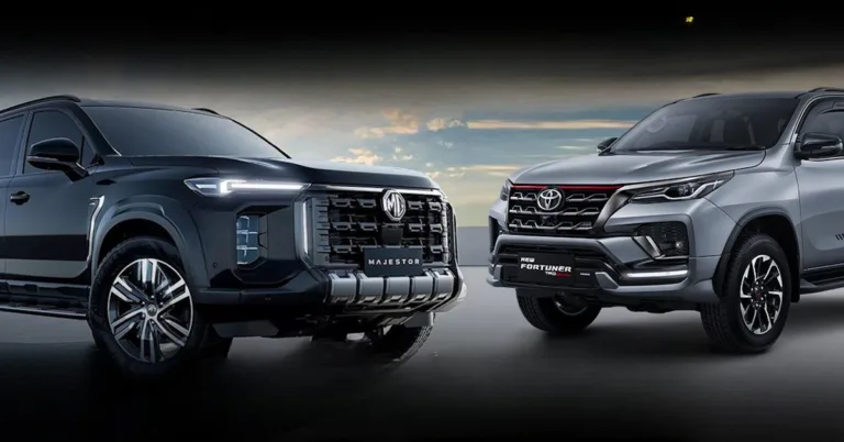 Toyota Fortuner vs MG Majestor