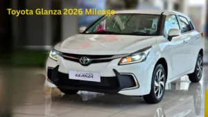 Toyota Glanza 2026 Mileage - 31 km/l One of the Most Fuel Efficient Hatchbacks in Auto category