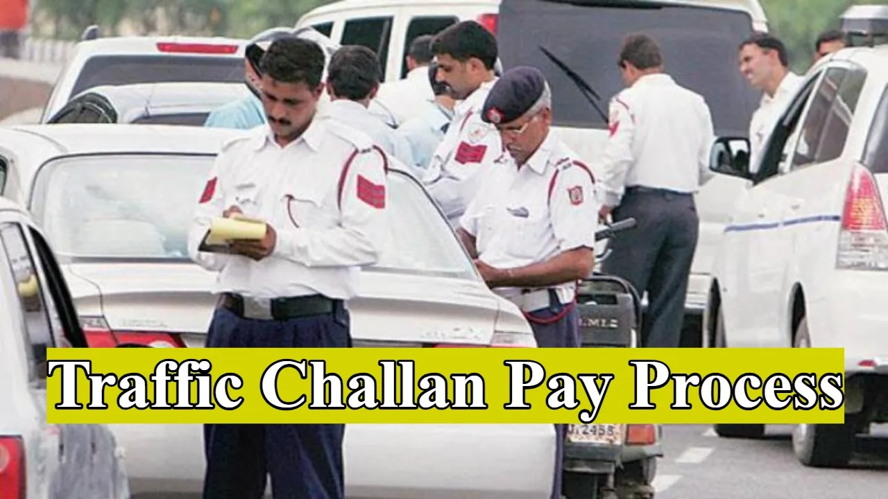 Traffic Challan Pay Process