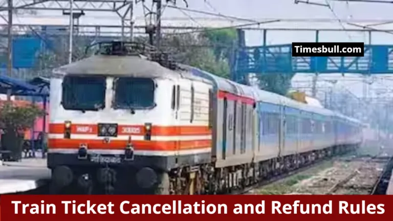 Train Ticket Cancellation and Refund Rules