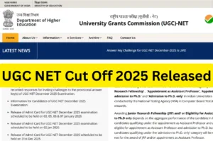 UGC NET Cut Off 2025 Released : Subject and Category Wise Cutoff Check at ugcnet.nta.nic.in in Education category