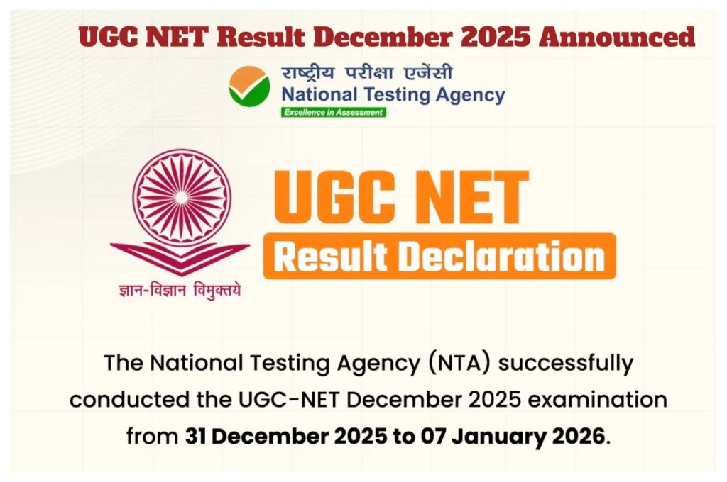 UGC NET Result December – NTA to Announced Scores by Feb 4; Direct Link at ugcnet.nta.nic.in