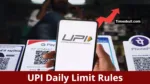 UPI Daily Limit Rules