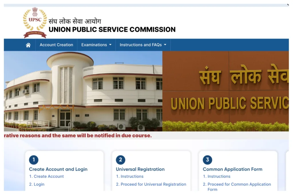 UPSC CSE 2026 - Steps to Apply at upsconline.nic.in, Last Date Feb 24 1 Upsc Cse 2026