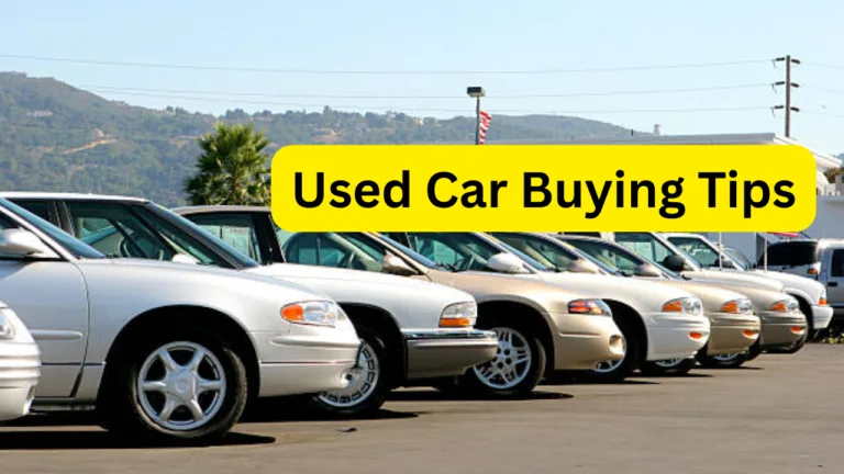 Used Car Buying Tips