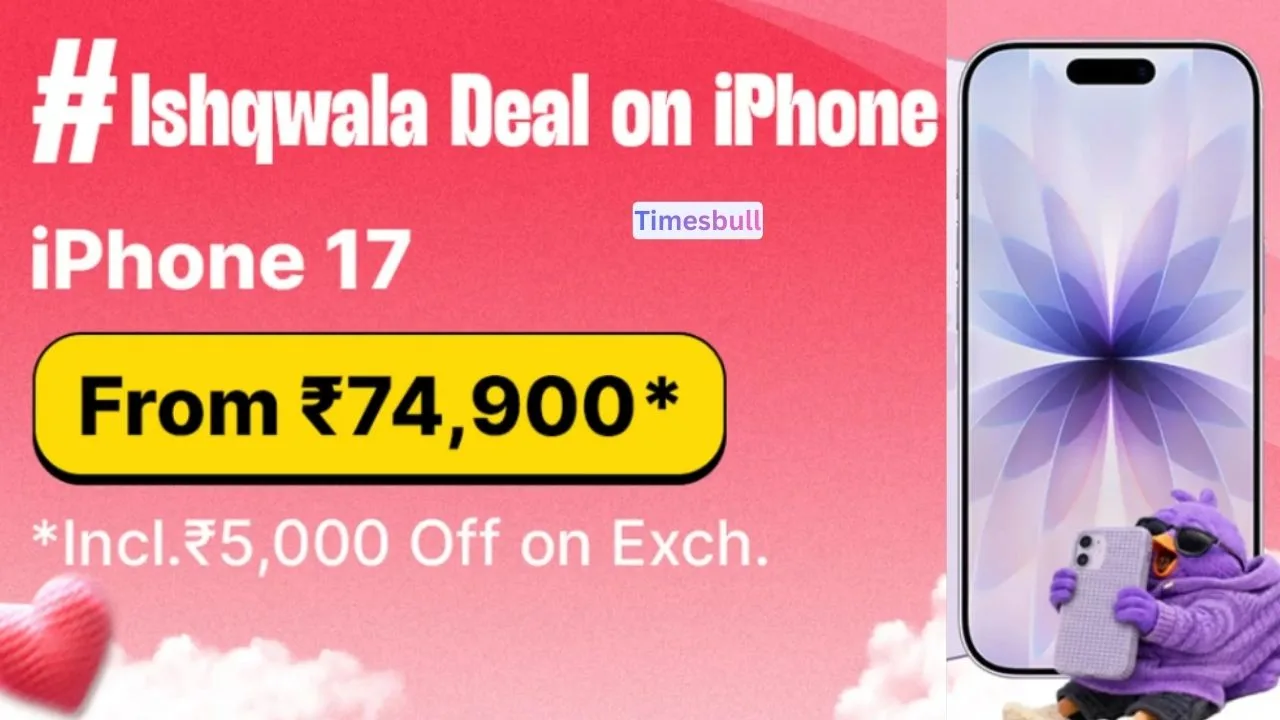 Valentine Week Flipkart Offer- #Ishqwala Deal on iPhone 17