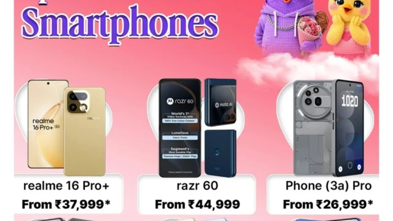 Flipkart Valentine’s Special Deal On Motorola, Realme & More Phones At Great Offers - Times Bull