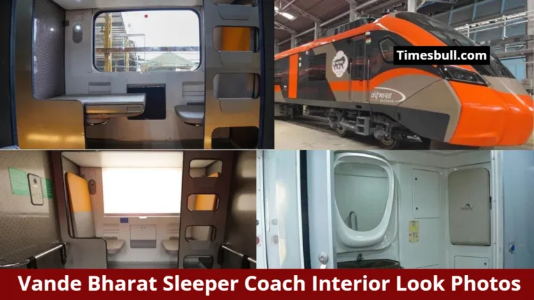 Vande Bharat Sleeper Coach Interior Look Photos