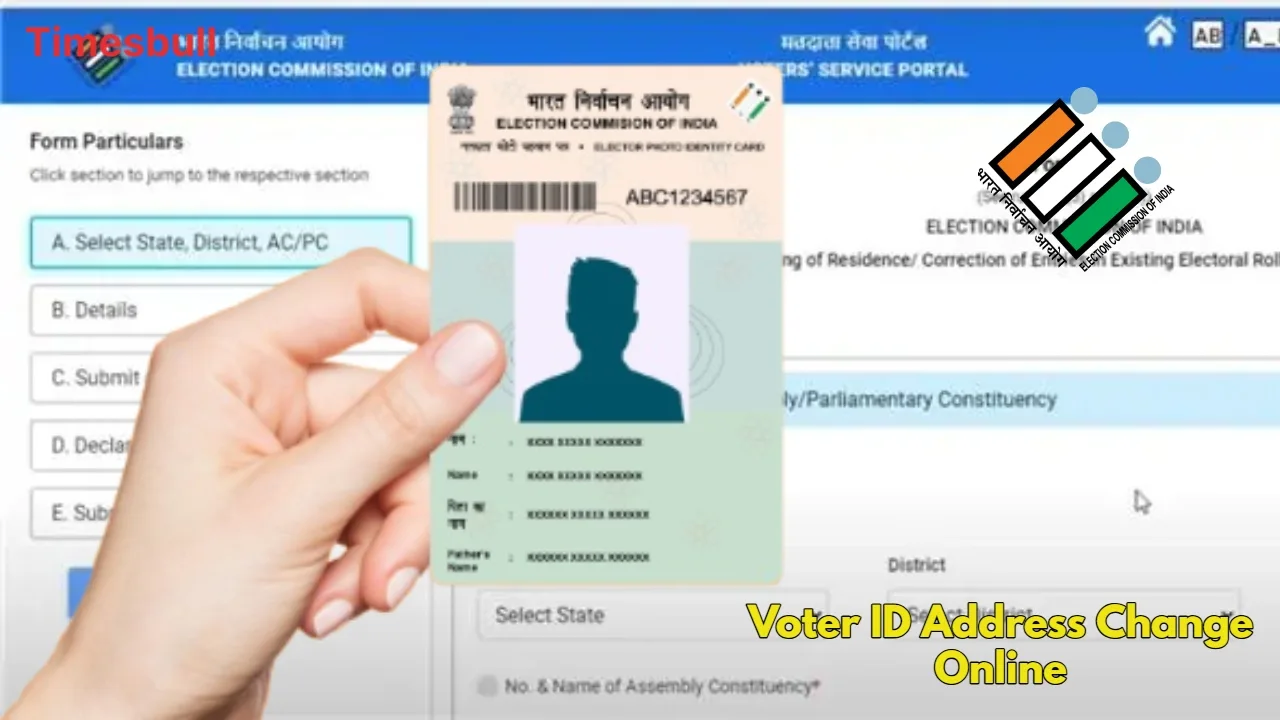 Voter ID Address Change Online