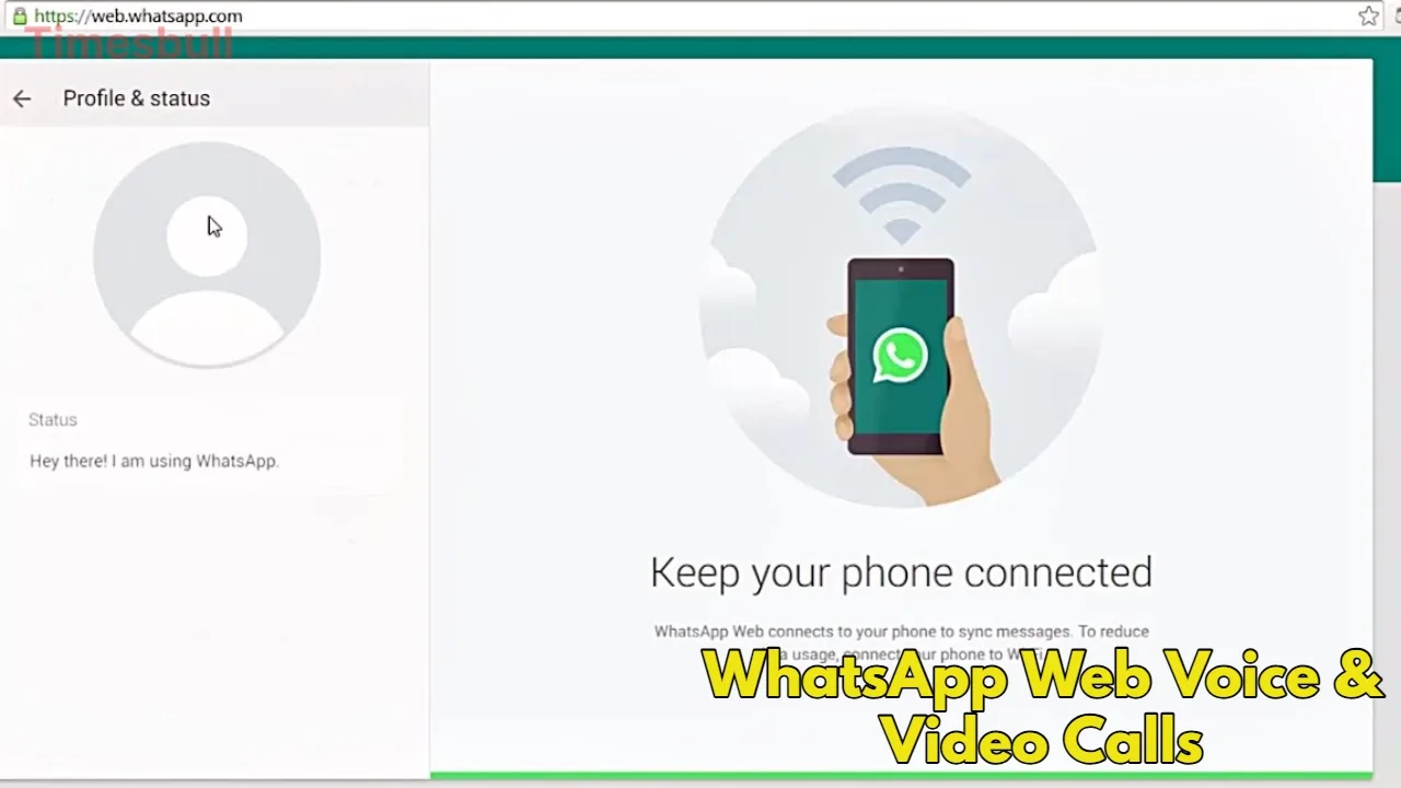 WhatsApp Web Update 2026: Audio & Video Calling Now Available on Browser, Full Features Inside - Times Bull