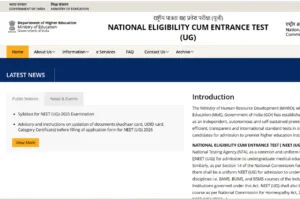 NEET Official Website Portal - NEET 2026 Form Filling Admit Card Download Steps in Education category