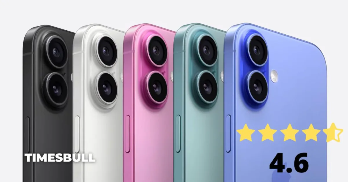 4.6 Rating iPhone 16—Buy Now Just for Rs 60,000 on Flipkart Sale, Check All Specs