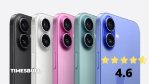 4.6 Rating iPhone 16—Buy Now Just for Rs 60,000 on Flipkart Sale, Check All Specs in Gadgets category