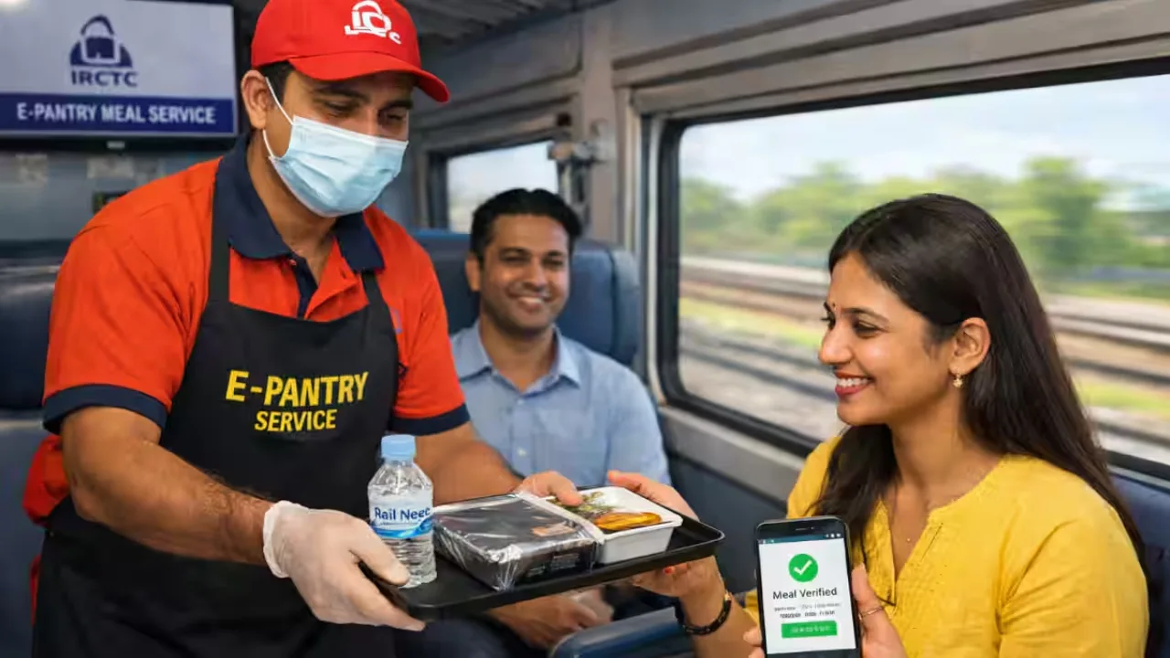 irctc e pantry service