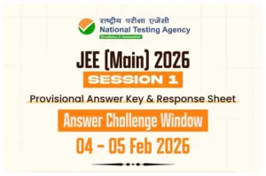 JEE Main 2026 Update - Download Session 1 Provisional Key at jeemain.nta.nic.in in Education category