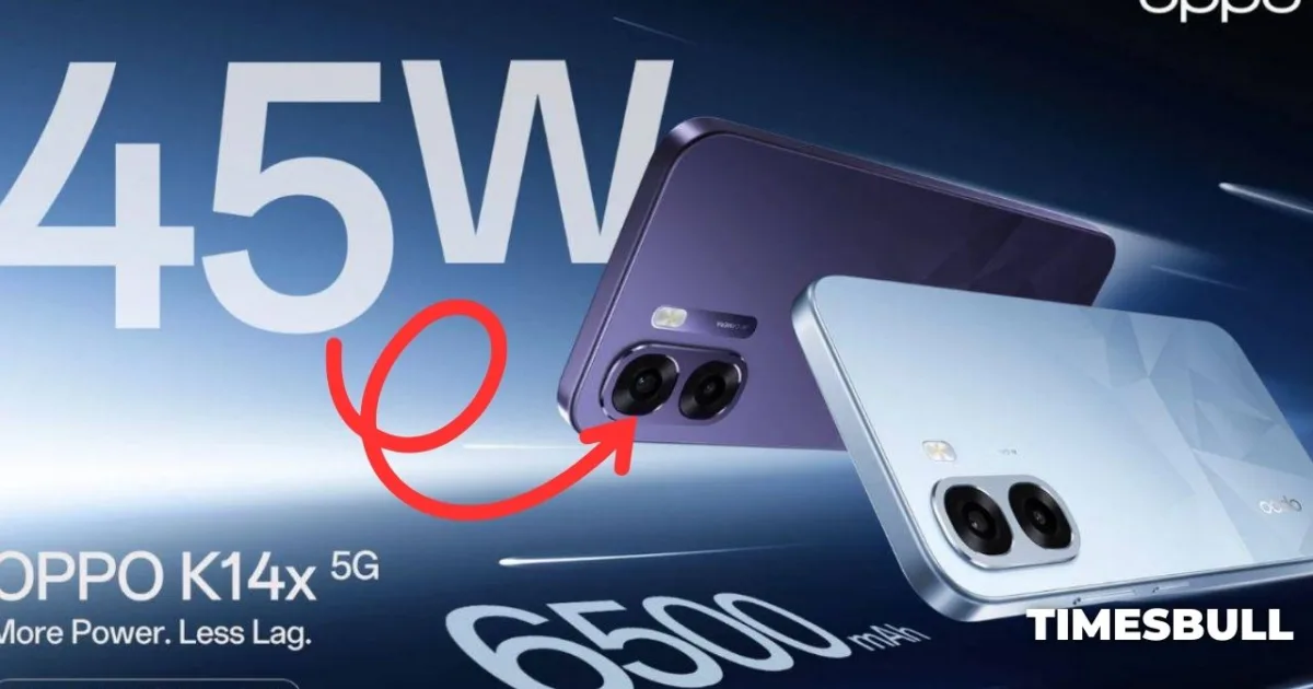 Oppo K14X 5G Sale Starts Today With Rs 15000; See Their Special Features or Offers