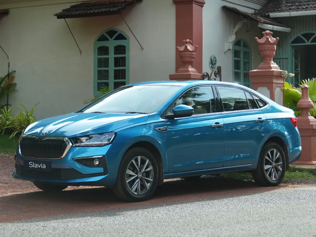 Skoda Slavia Facelift 2026 Spotted Testing – New Design Interior and Safety Updates Expected