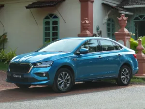 Skoda Slavia Facelift 2026 Spotted Testing - New Design Interior and Safety Updates Expected in Auto category