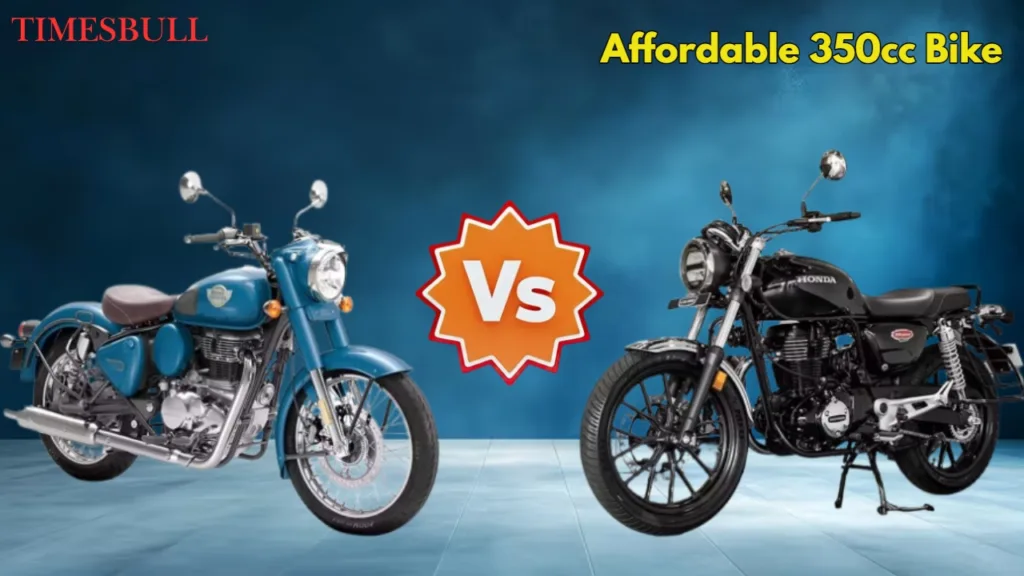 Bullet 350 or Honda H’ness: Know Which Retro Motorcycle Offers More Value, Power & Features Compared