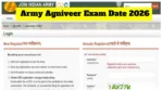 Army Agniveer Exam Date 2026 – Apply by April 1 at joinindianarmy.nic.in, Here Direct Link