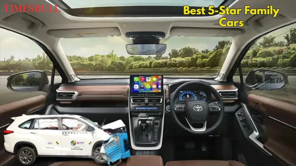 Top 5 5-Star Safety Cars in India: Tata Harrier EV, Mahindra BE 6, Toyota Innova Hycross and More