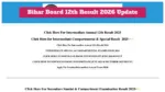 Bihar Board 12th Result 2026 – How to Check Score at biharboardonline.bihar.gov.in