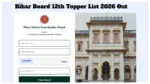 Bihar Board 12th Topper List 2026 Out – Aditya Prakash Aman Tops Science, Download Science, Arts & Commerce Stream Marksheet at interbiharboard.com