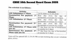 CBSE 10th Second Board Exam 2026 – Improve Scores in 3 Subjects; Check New May Exam Schedule & Guidelines