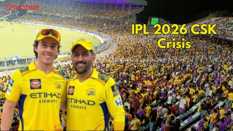 CSK Big Crisis