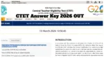 CTET Answer Key 2026 Released – Direct Link to Download OMR Sheet at ctet.nic.in, How to Calculate Your Marks